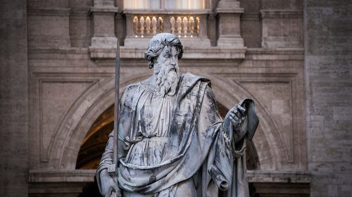 Statue de Saint Paul (au Vatican)