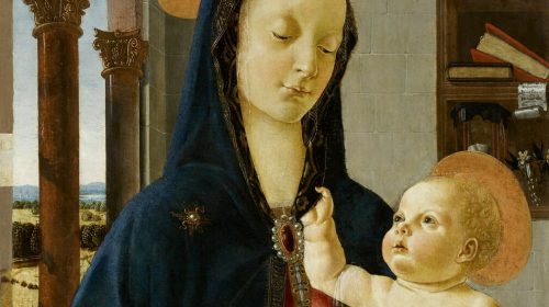 Vierge à l'Enfant, Ghirlandaio, Domenico, Italie 1450 / 1500