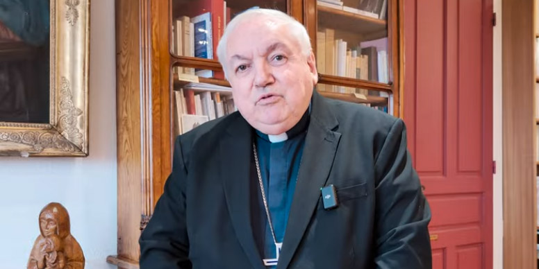 cardinal Jean-Marc Aveline, Président de la Conférence des évêques de France